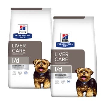 Hill's PRESCRIPTION CET L/d Nourriture sèche chien pour renforcer le foie 2x4 kg