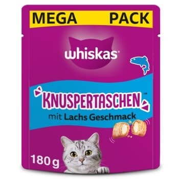 Whiskas Croquants Mega Pack poulet et fromage 180 g Saumon