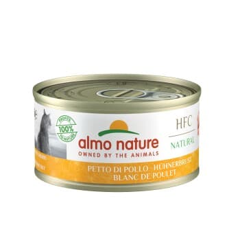 Almo nature HFC Natural nourriture humide pour chat Poitrine de poulet 24x70 g