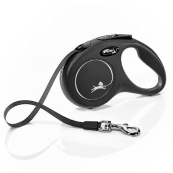 Flexi Laisse New Classic noir S, 5 m, 15 kg