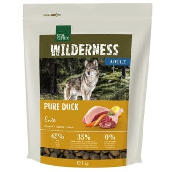 REAL NATURE WILDERNESS croquettes chien, adulte, Pure Duck 1 kg