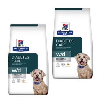 Hill's Prescription Diet w/d nourriture en cas de diabète, au poulet 2x10 kg