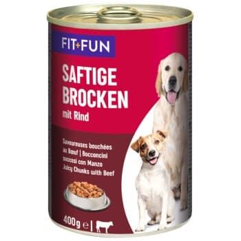 FIT+FUN Morceaux juteux Bœuf 12x400 g