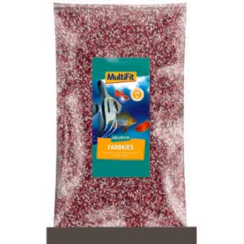 MultiFit Gravier coloré 2-3 mm 5 kg mix rouge
