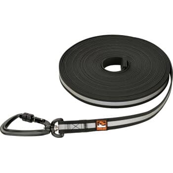 Dogs Creek laisse à pister Explorer noir 10 m