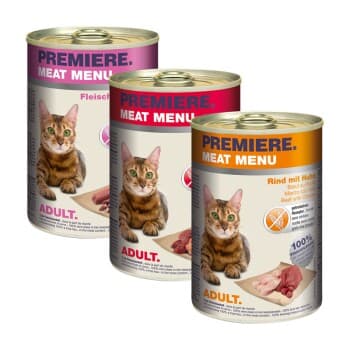 PREMIERE Meat Menu Adulte pack mix 6x400 g Pack mix 1