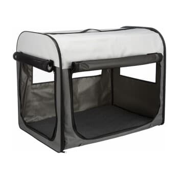 Trixie Soft Kennel Basic Box gris foncé/gris clair M-L