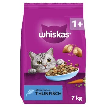 Whiskas 1+ Adulte Thon 7 kg
