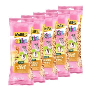 MultiFit Sticks avec noix et miel 5x112 g
