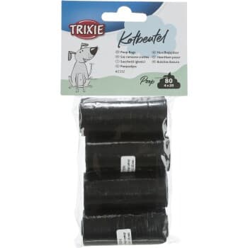 Trixie Sacs à déjections canines , 4 rouleaux x 20 sacs