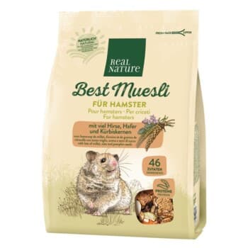 REAL NATURE Best Muesli pour hamsters 500 g