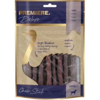 PREMIERE Deluxe bâtonnets à mâcher Autruche 200 g