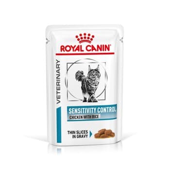 ROYAL CANIN Veterinary Sensitivity Control poulet avec riz, tendres morceaux en sauce 12x85 g